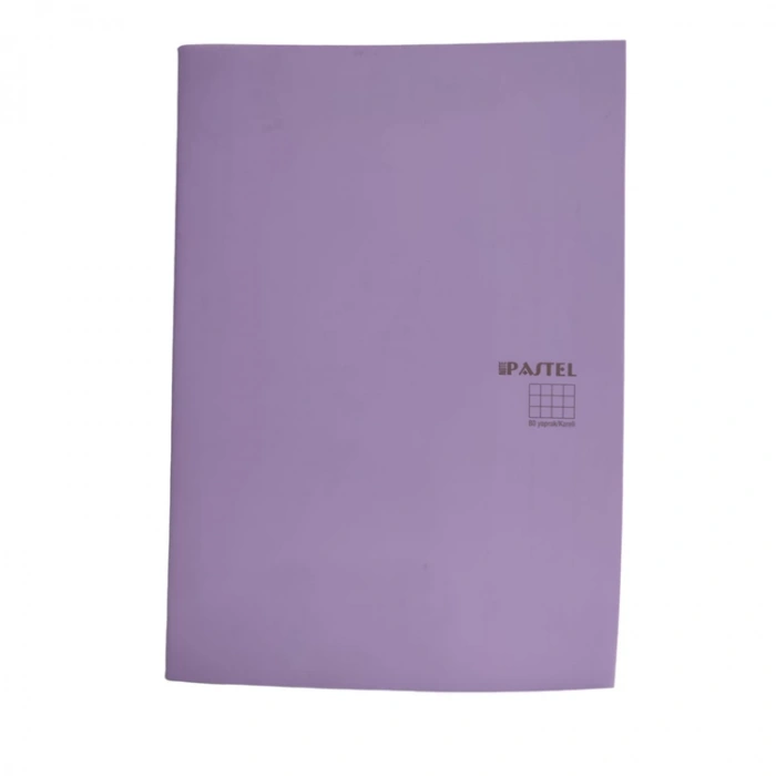 KESKİN PASTEL NOTE DİKİŞLİ PP KAPAK DEFTER A4 80 YP. KARELİ