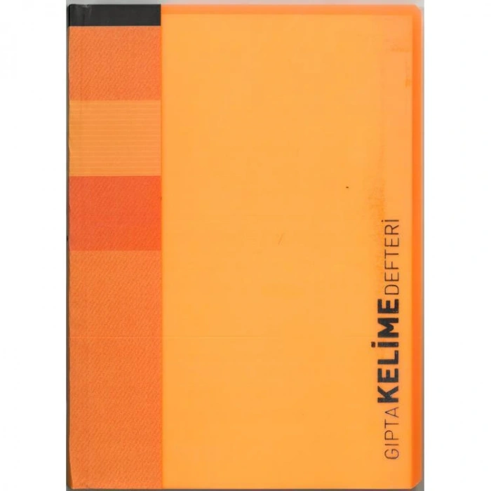 GIPTA İPLİKLİ DİKİŞLİ PP KAPAK A5 56YP. KELİME DEFTERİ - 2190