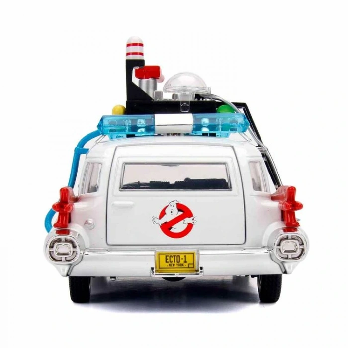 SİMBA JADA 32355000 GHOSTBUSTER 1 :23 ECTO-1 HAYALET AVCILARI DIE CAST METAL ARABA 8+