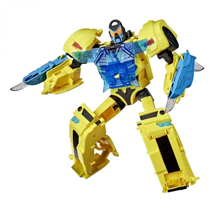 HASBRO E8228/ E8381 TRANSFORMERS CYBERVERSE BATTLE CALL DEV FİGÜR BUMBLEBEE