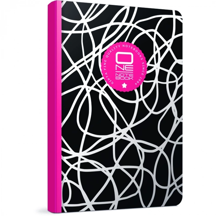 GIPTA ONE NOTEBOOK İPLİK DİKİŞLİ SERT KAPAK 17X24 120YP. ÇİZGİLİ DEFTER