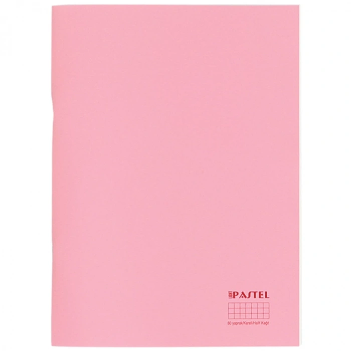 KESKİN PASTEL DİKİŞLİ PP KAPAK LIGHT DEFTER A4 80 YP. ÇİZGİLİ