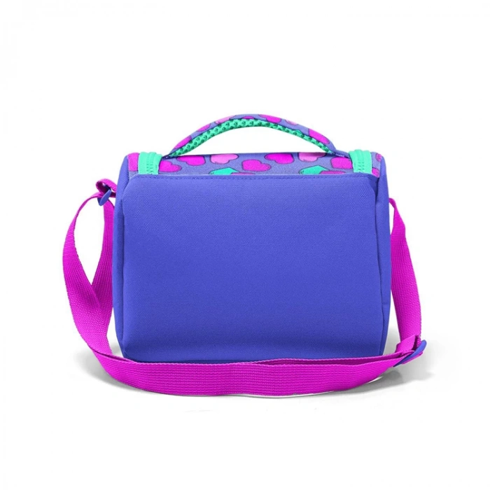 CORAL HIGH 11702 LAVANTA PEMBE KALP DESENLİ THERMO BESLENME ÇANTASI