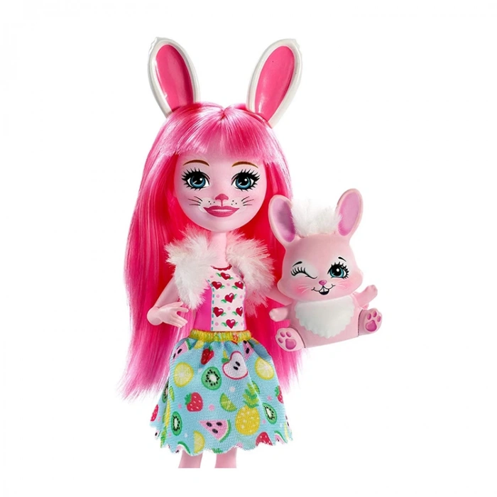 ENCHANTIMALS BREE BUNNY & TWIST ANA KARAKTER BEBEKLER MTL-DVH87/FXM73