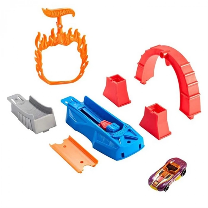 MATTEL FTH79 HOT WHEELS AKROBASİ ATLAYIŞI YARIŞ SETİ