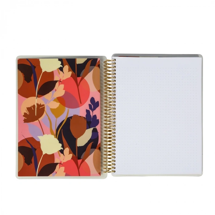 VICTORIAS JOURNALS 5810 ANGEL 17x24cm SPİRALLİ PVC KAPAK 120gr.80YP. NOKTALI DEFTER