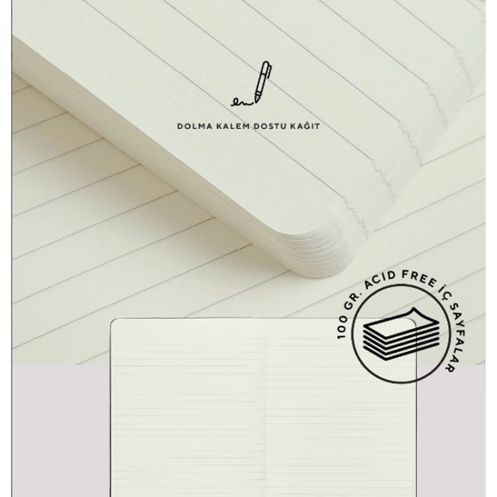 VICTORIAS JOURNALS NOTE BENE 9247 PREMIUM NOTEBOOK SERT KAPAK A4 100gr.192 SYF. ÇİZGİLİ DEFTER PEMBE