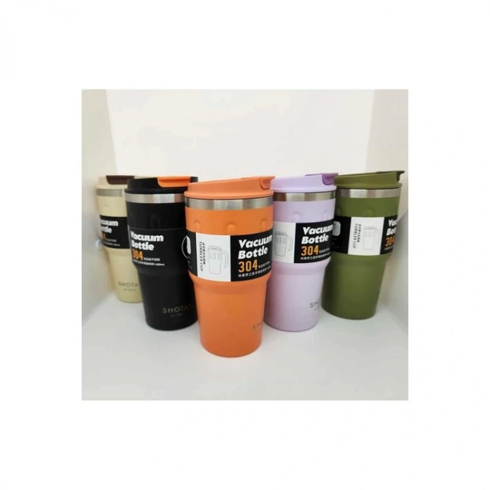 SHOTAY HANDLE PİPETLİ/PİPETSİZ KULLANIM ÇELİK MUG 8169 650 ML