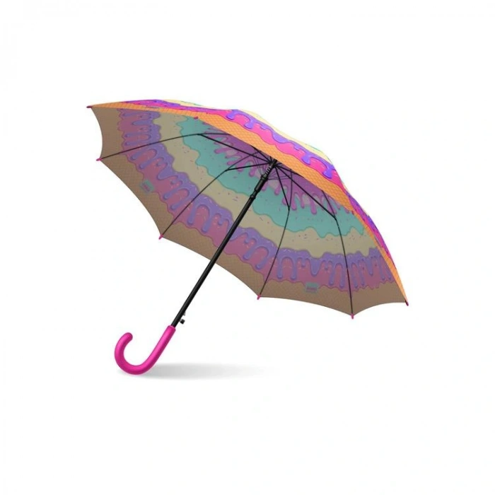 CORAL HIGH 12661 KIDS RENGARENK DONDURMA DESENLİ ÇOCUK ŞEMSİYESİ