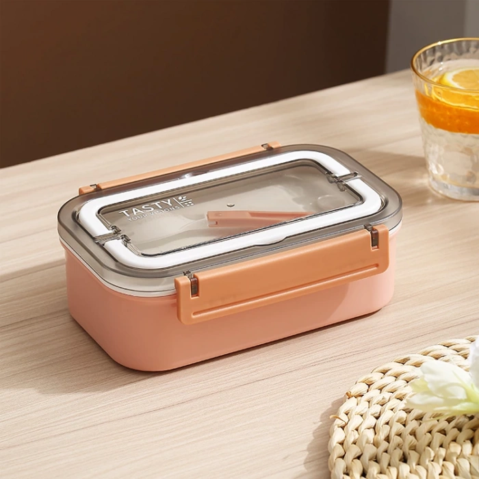 VAGONLİFE PASLANMAZ ÇELİK YEMEK KABI - LUNCH BOX  VGN-XC493 800 ML