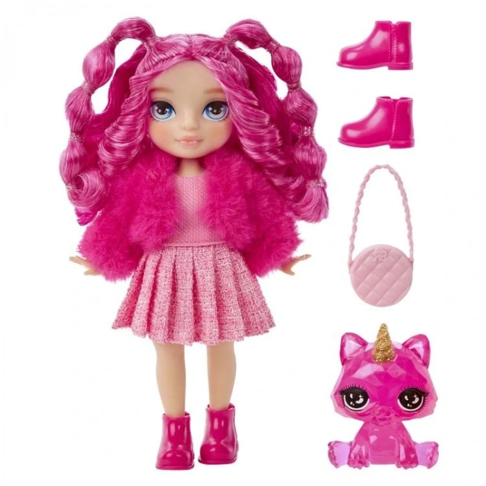 RAINBOW HIGH LITTLES 531180 SHINE BRIGHTER TOGETHER MODA BEBEĞİ - MAGENTA MONROE 4+