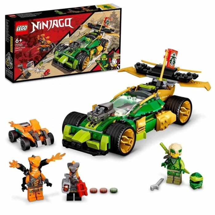 LEGO NINJAGO 71763 LLOYDS RACE CAR EVO 279 PARÇA