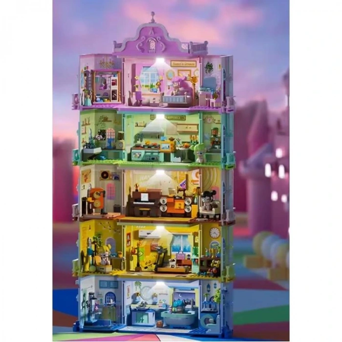 VAGONLIFE JAKI HK132 PRENSES YATAK ODASI 247 PARÇA BLOCK OYUNCAK 8+