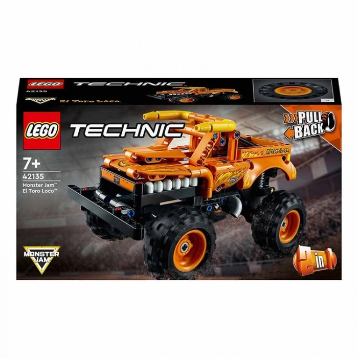 LEGO TECHNIC TELEHANDLER MONSTER JAM EL TORO LOCO 42135