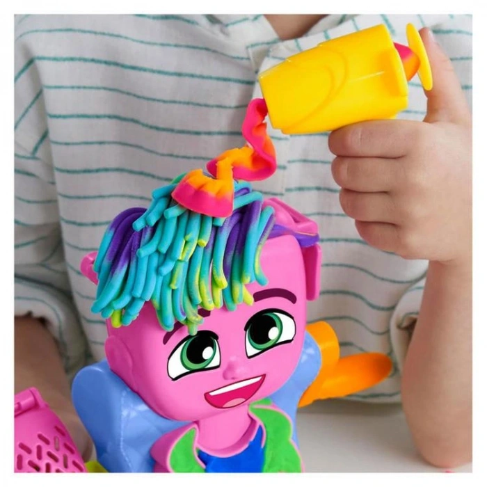 HASBRO PLAYDOH F8807 RENKLİ KUAFÖR SALONU OYUN SETİ 3+