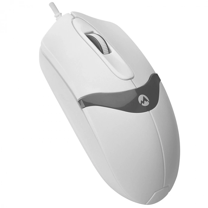 EVEREST SM-220 USB 1200 DPİ KABLOLU OPTİK MOUSE BEYAZ/GRİ
