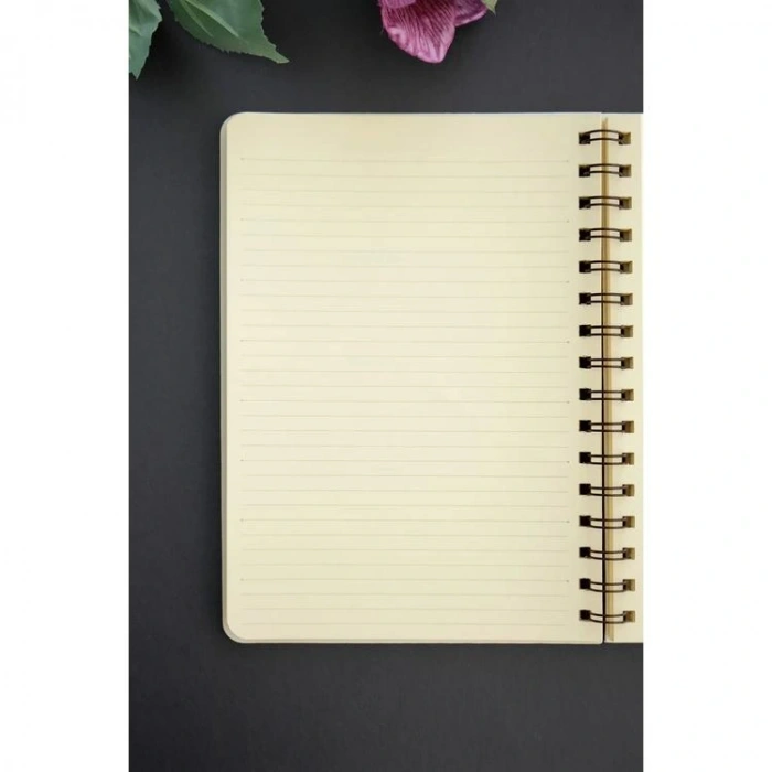 VICTORIAS JOURNALS 1618 VEGAN DERİ ESNEK KAPAK A5 100gr. 128YP. PLANLAYICI ÇİZGİLİ DEFTER BAKIR