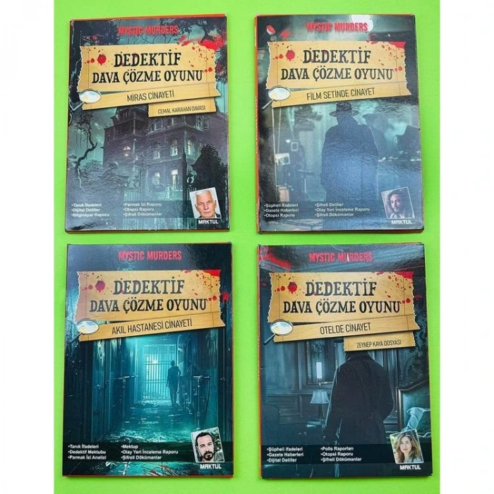 BAM MYSTIC MURDERS DEDEKTİF İZ SÜRME OYUNU - TEKLİ