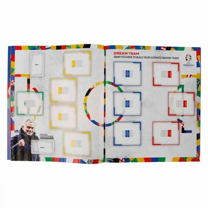 MYTHOS EURO 2024 ALMANYA  ÇIKARTMA ALBÜMÜ VE 3 PAKET STICKER