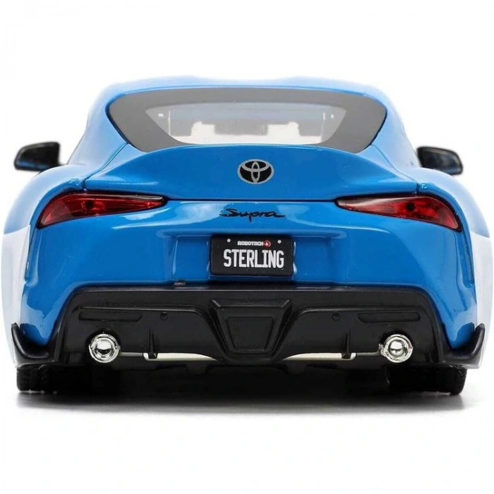 SİMBA JADA 3255051 ROBOTECH 1:24 MAX STERLING 2020 TOYOTA SUPRA  DIE CAST FİGÜR METAL ARABA 8+
