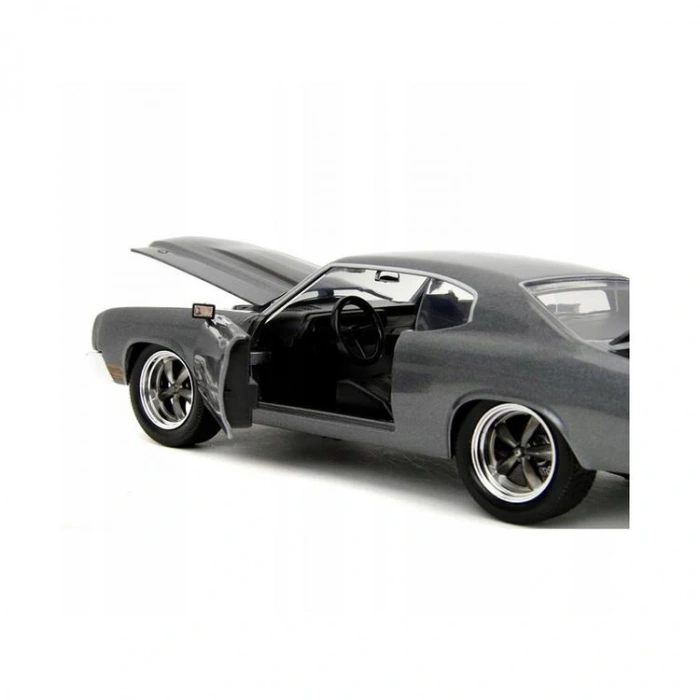 SİMBA JADA 3203099 FAST & FURIOUS 1:24 1970 CHEVROLET CHEVELLE SS DIE CAST METAL ARABA KUTULU 8+