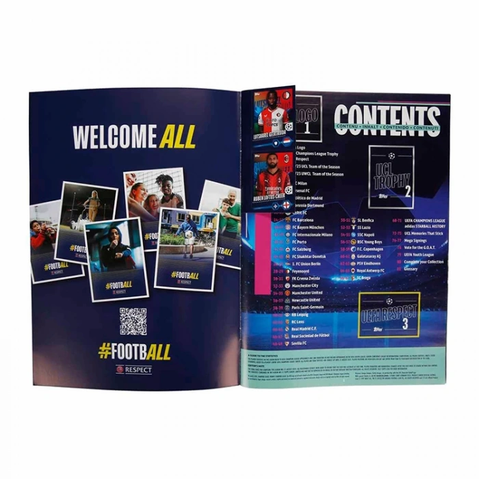 MYTHOS ŞAMPİYONLAR LİGİ 2023-2024 SEZONU RESMİ STICKER ALBÜMÜ