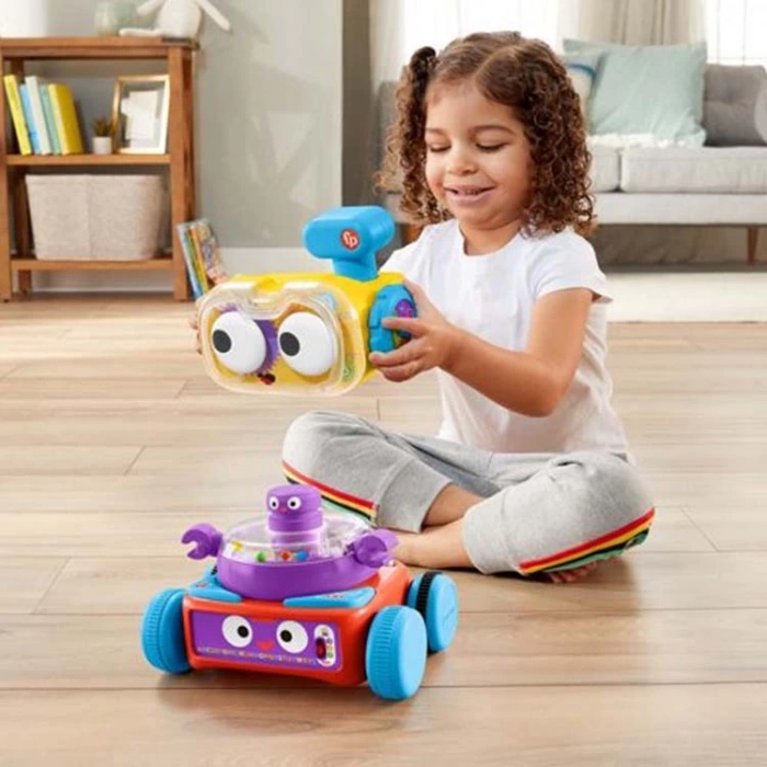 FISHER-PRICE 4Ü 1 ARADA EĞLENCELİ ROBOT (TÜRKÇE-İNGİLİZCE) MTL-HCK43