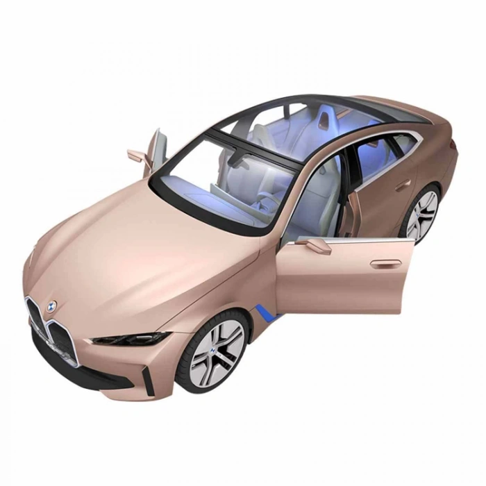 SUNMAN 98300 RASTAR BMW İ4 CONCEPT PLATİN GOLD UZAKTAN KUMANDALI ARABA 1:14