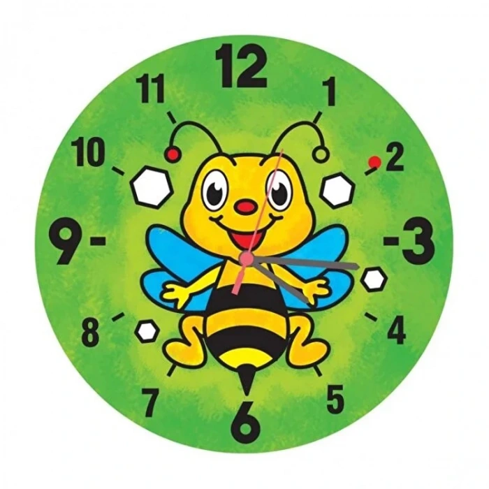 KUMTOYS KM5302 AHŞAP SAAT BOYAMA SETİ