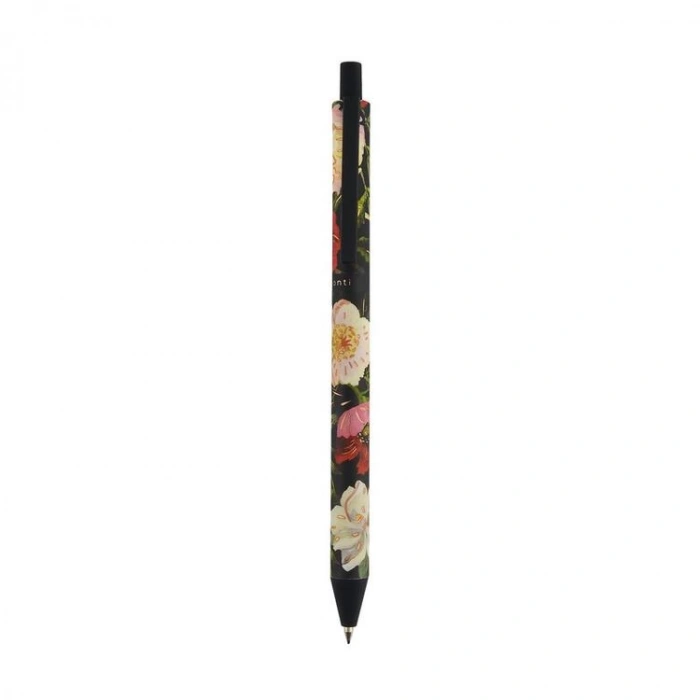 BRUNO VISCONTI 0.5mm SOFT TOUCH ÇİÇEK DESENLİ TÜKENMEZ KALEM MAVİ 20-0374/01