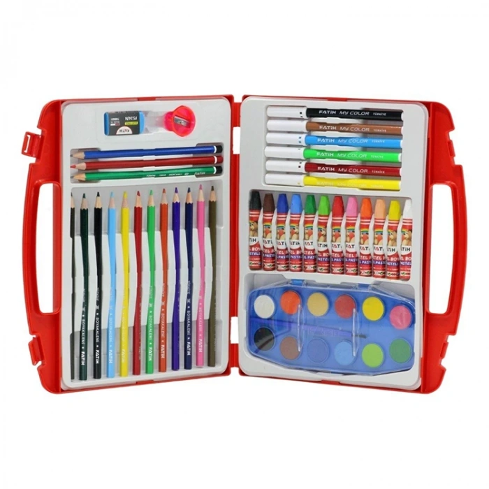 FATİH BOYAMA SETİ ÇANTALI 47 PARÇA - 33300