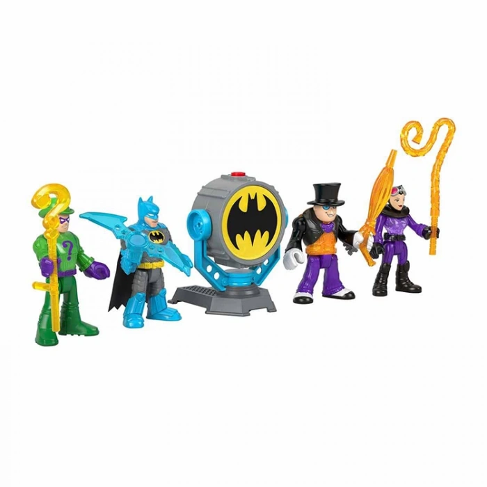 MATTEL HFD47 IMAGINEXT DC SUPER FRIENDS BAT-TECH BAT-SIGNAL FİGÜR SETİ