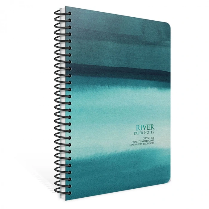 GIPTA PAPER NOTES SPİRALLİ SERT KAPAK 17x24 120YP. KARELİ DEFTER