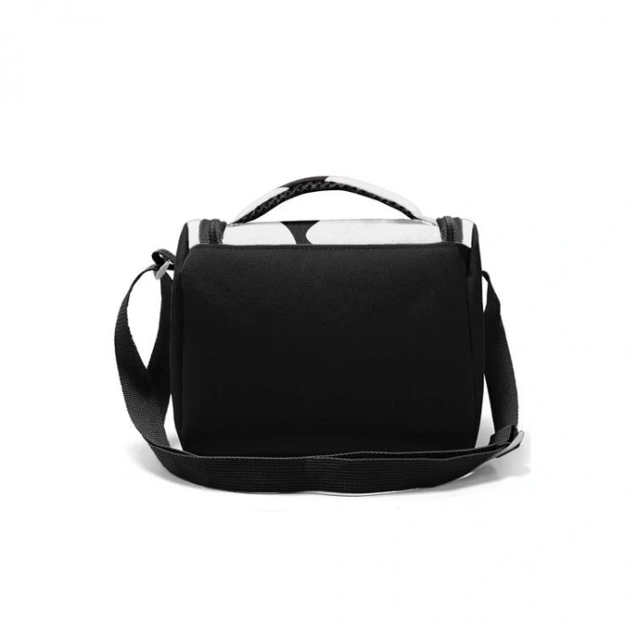 CORAL HIGH 22787 KIDS SİYAH BEYAZ DESENLİ THERMO BESLENME ÇANTASI