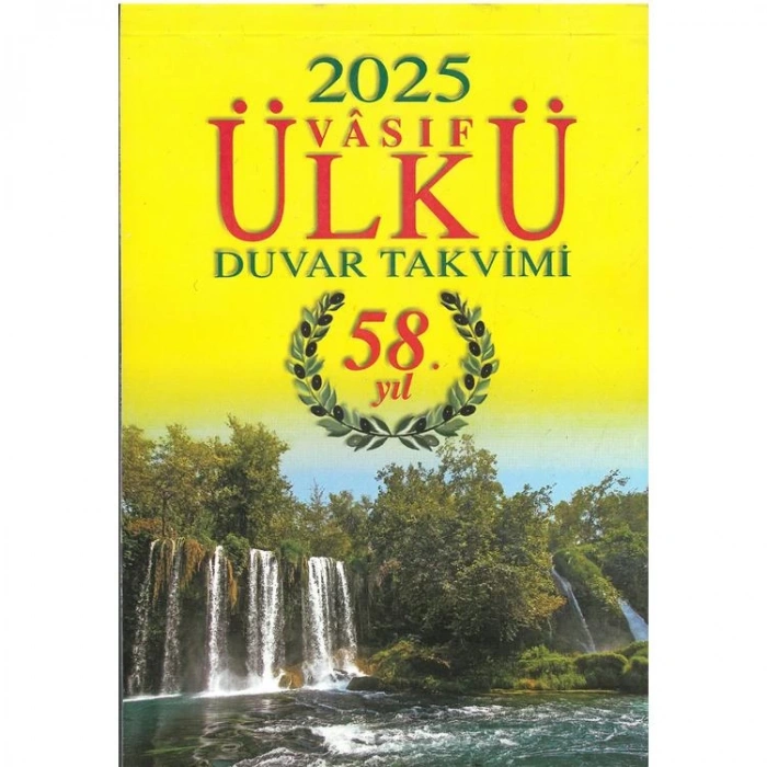 ÜLKÜ DUVAR TAKVİMİ 2025