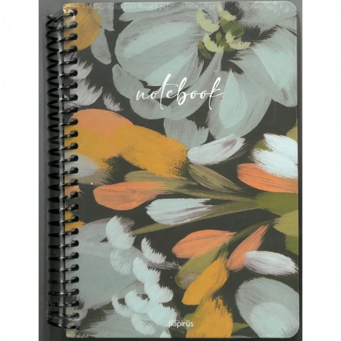 PAPİRÜS NOVA SERT KAPAK SPİRALLİ 16X23 100YP. KARELİ DEFTER