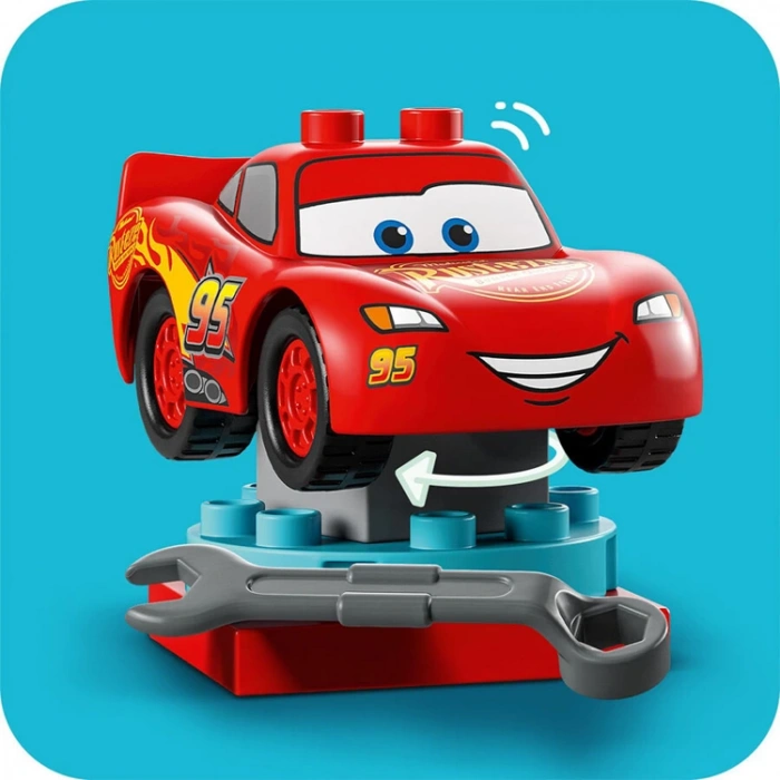 LEGO DUPLO 10996 DISNEY PIXAR ŞİMŞEK MCQUEEN VE MATERİN OTO YIKAMA EĞLENCESİ  29 PARÇA