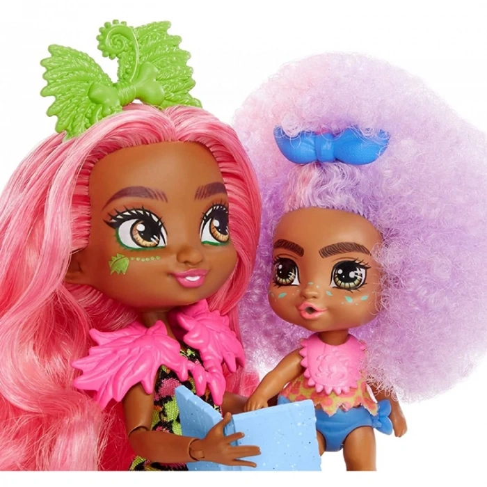 MATTEL CAVE CLUB BEBEKLERİ FERNESSA VE FURRAH WILD BEBEK BAKICISI OYUN SETİ MTL-GNL92