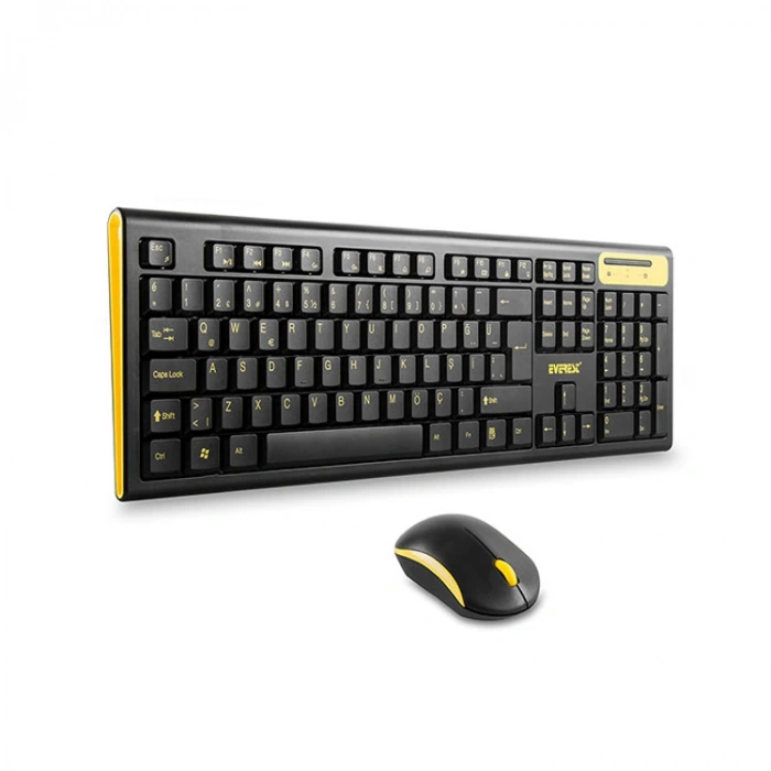 EVEREST KM-5535 USB KLAVYE+ MOUSE KABLOSUZ Q MULTIMEDIA SET
