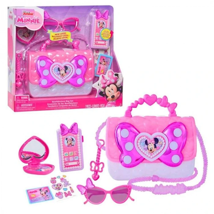 GIOCHI MCN37000 DISNEY JUNIOR MINNIE MOUSE KURDELE ÇANTA OYUN SETİ - 3+