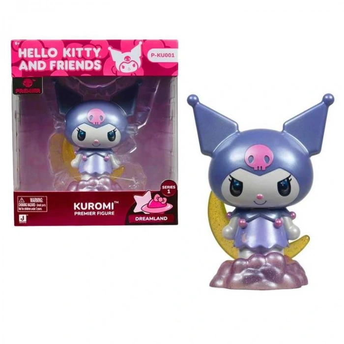 HELLO KITTY AND FRIENDS HKT08300 P-KU001 S1 KUROMİ FİGÜR 10CM 6+