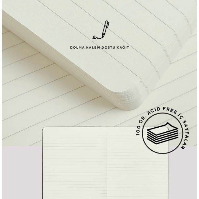 VICTORIAS JOURNALS NOTE BENE 9246 PREMIUM NOTEBOOK SERT KAPAK A4 100gr.192 SYF. ÇİZGİLİ DEFTER KIRMIZI