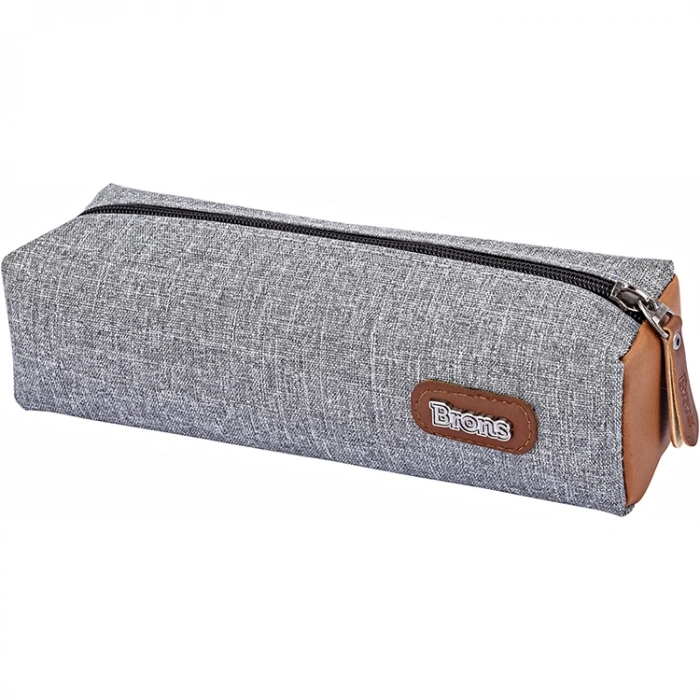 BRONS BR-3015 KÖŞELİ TEK GÖZLÜ KALEM ÇANTASI