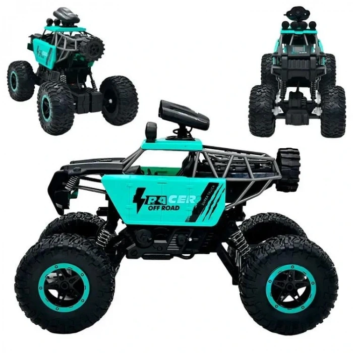 MEGA 911-586A CHALLENGER X-REMOTE IŞIKLI BATARYALI KUMANDALI 4X4 ARAÇ 6+