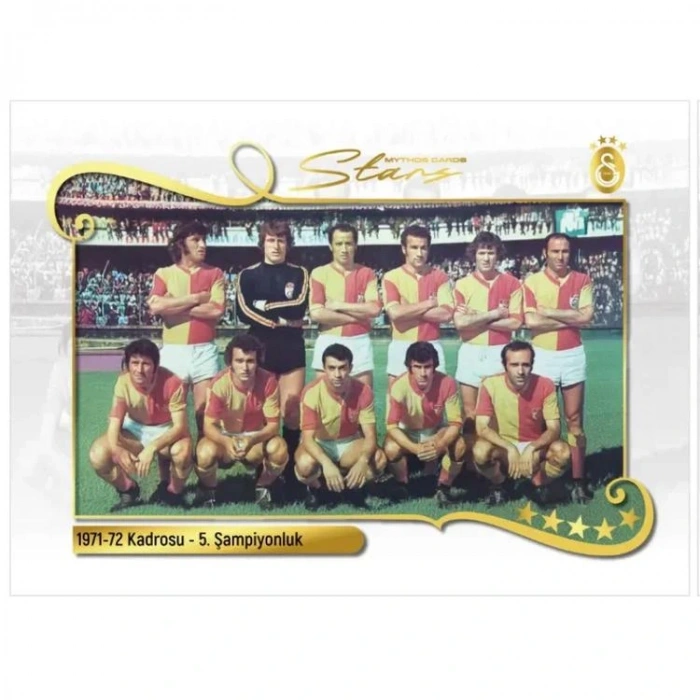 MYTHOS THE CHAMPIONS EDITION GALATASARAY 2024-2025 KARTON KUTU FUTBOLCU KARTLARI