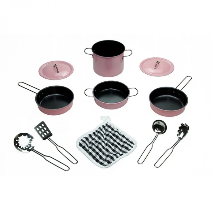 VARDEM CH20315EM EMAYE YAPIŞMAZ TENCERE TAVA OYUN SETİ 11 Parça