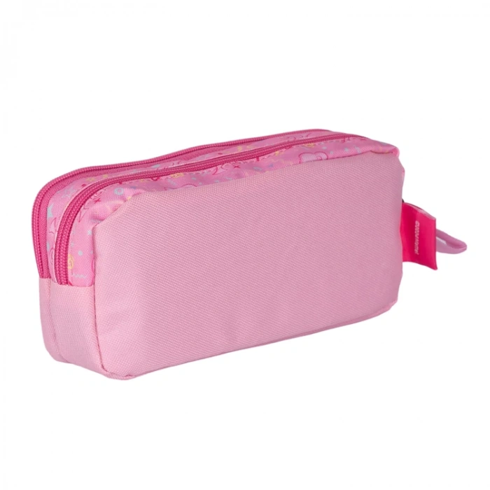 TMN 592862 BARBIE ÇİFT BÖLMELİ KALEM ÇANTASI 2686 PEMBE