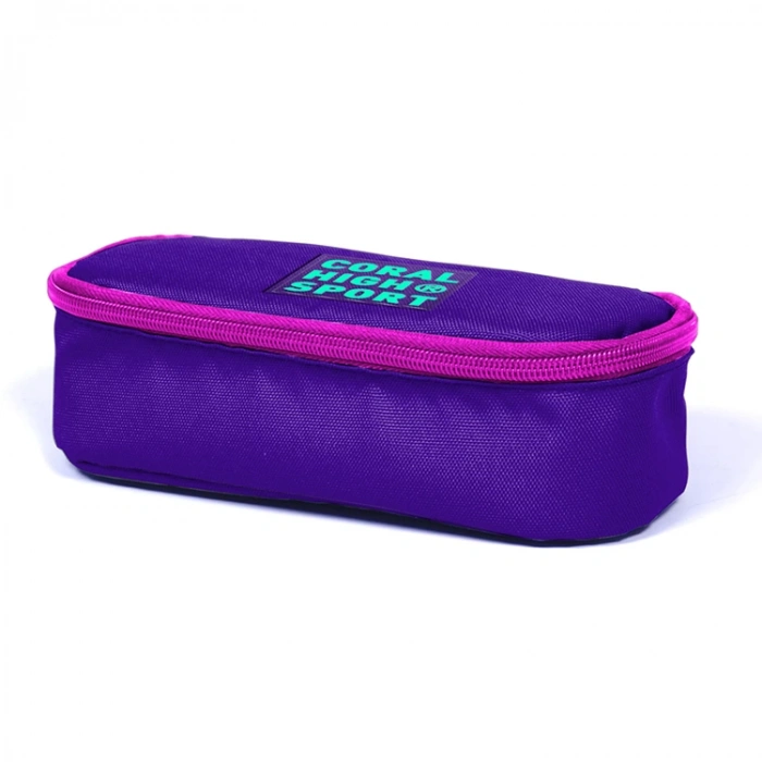 CORAL HIGH 22367 İÇ BÖLMELİ OVAL KALEM ÇANTASI MOR