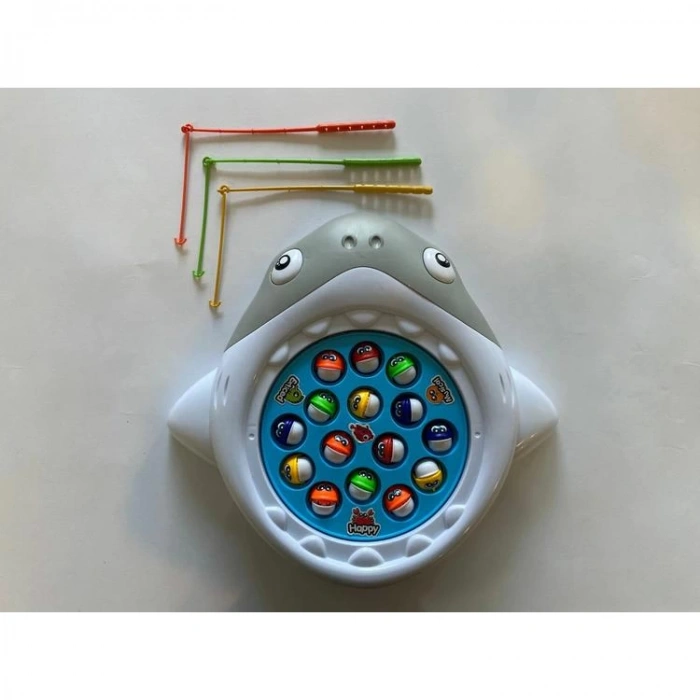 CTOY-9989 NEŞELİ BALIKLAR SESLİ VE HAREKETLİ BALİK TUTMA OYUNU