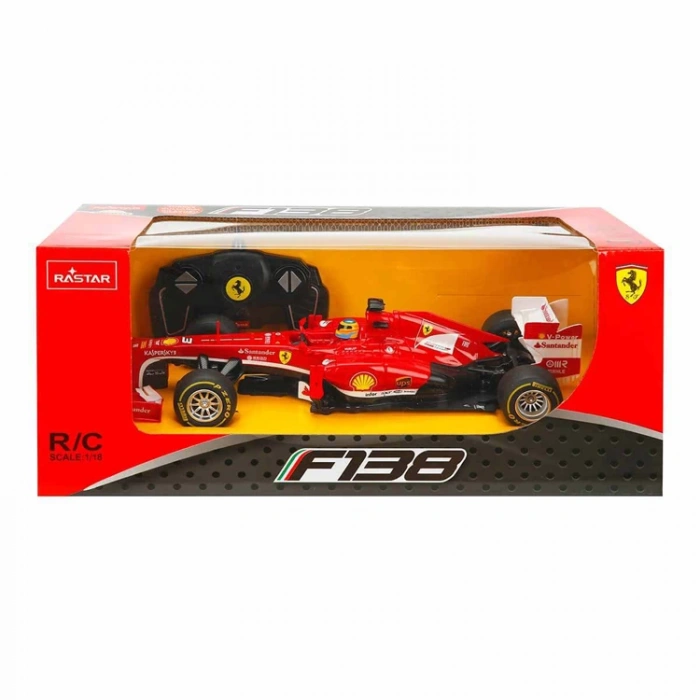 SUNMAN 53800 1:18 FORMULA 1 UZAKTAN KUMANDALI ARABA FERRARİ F138 KUTULU